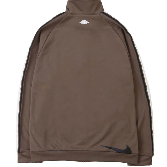 travis scott mj track jacket palomino